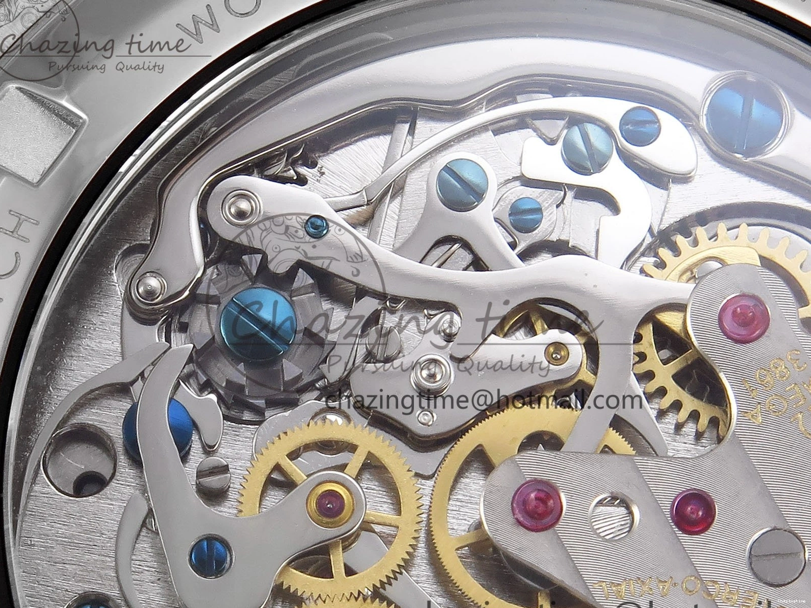 0302 Classic Speedmaster SS RMF Best Edition White Dial on SS Bracelet Lemania HW 7723